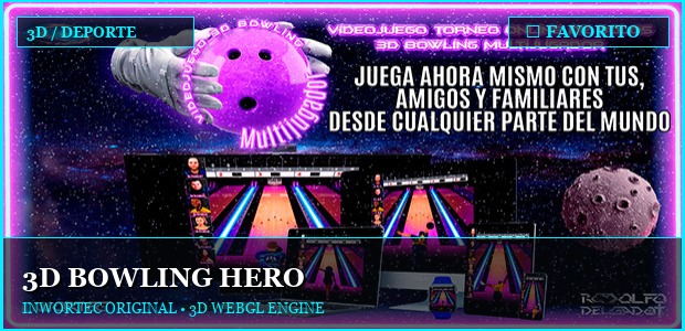 3D Bowling Hero Multiplayer